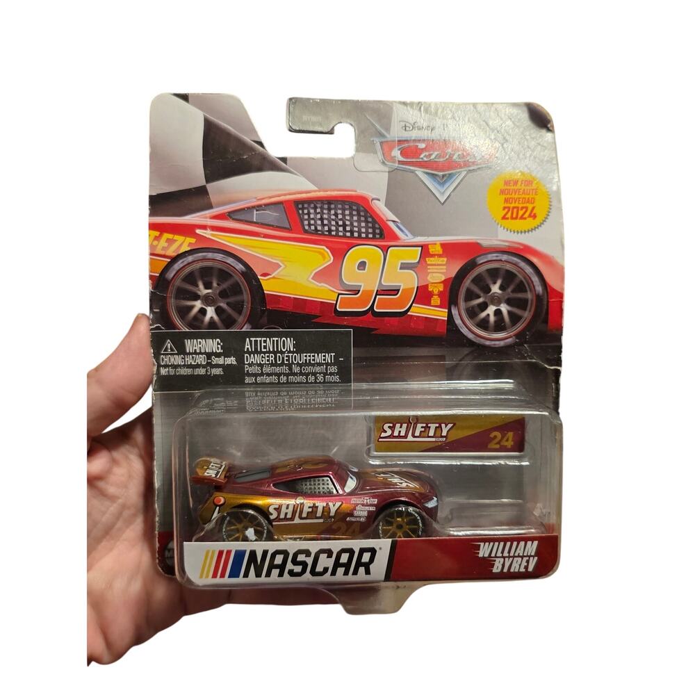 Disney Pixar Cars NASCAR William Byrev #24 Shifty 2024 Diecast Metal